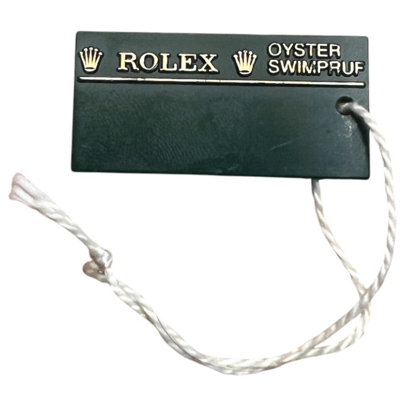 Rolex Green Model Swing Tag Oyster Swimpruf