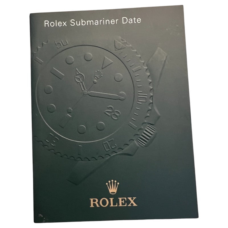 Rolex Instruction Manual Submariner Date (Older Version - discontinued)