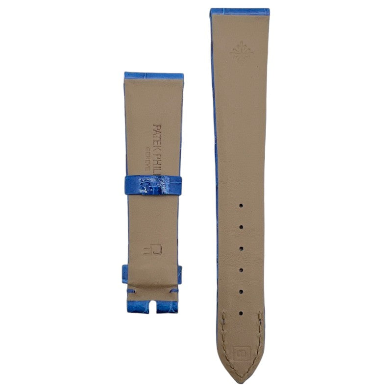 Patek Philippe Unworn Blue Alligator Strap