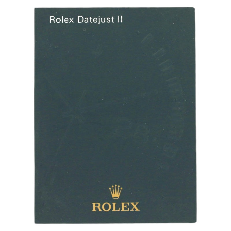 Rolex Instruction Manual Datejust II Italian (Older Version - discontinued)