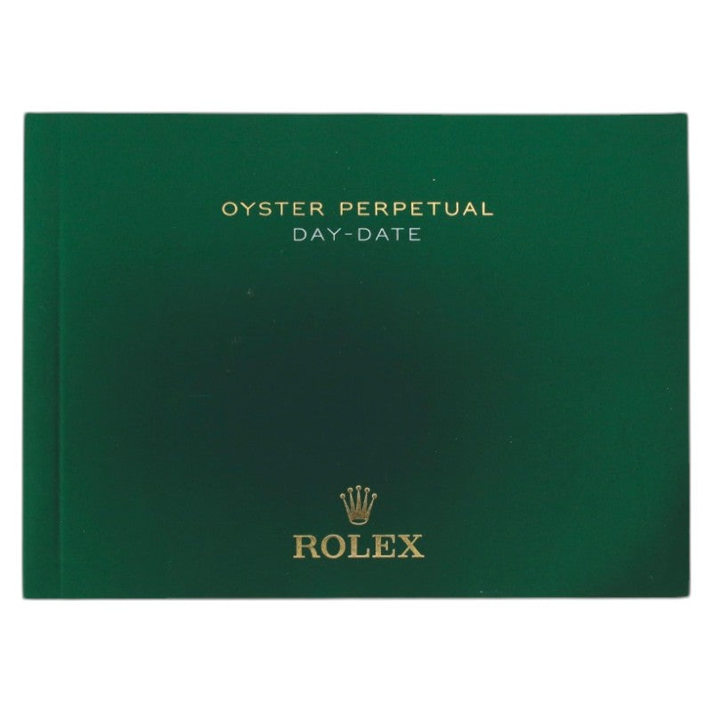 Rolex Instruction Manual Day-Date