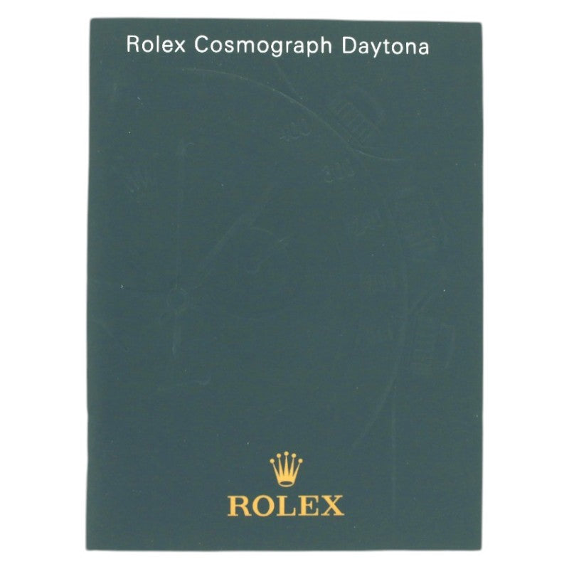 Rolex Instruction Manual Daytona (Older Version - discontinued)