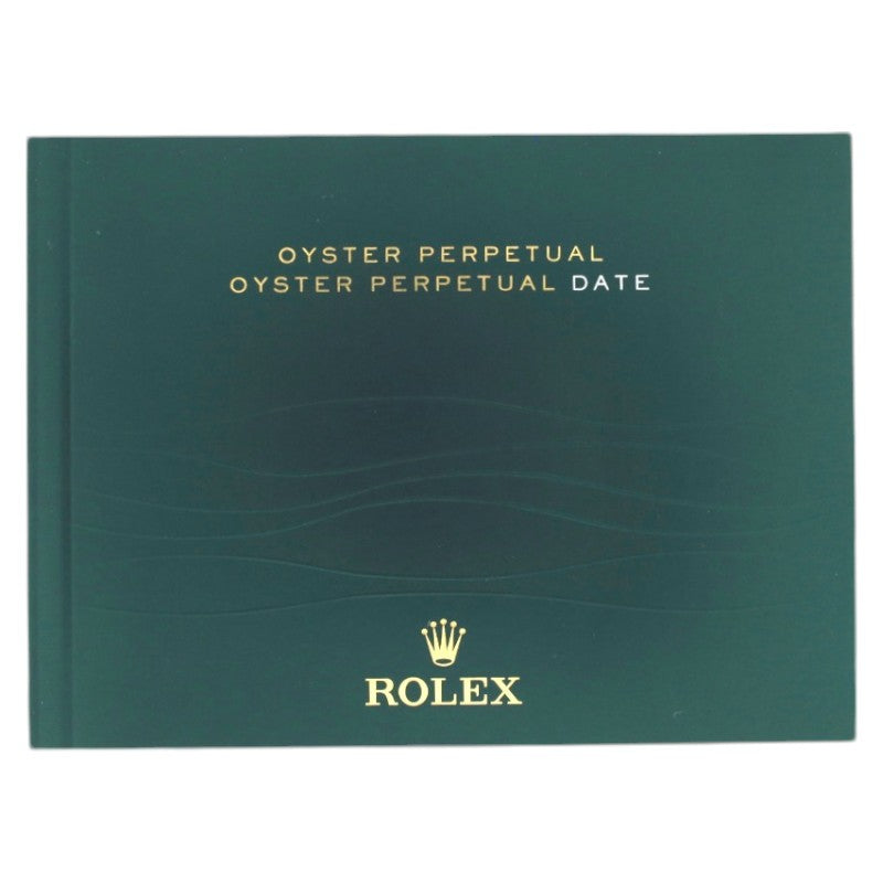 Rolex Instruction Manual Oyster Perpetual (Previous Version - discontinued)