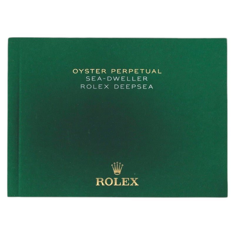 Rolex Instruction Manual Sea-Dweller Italian