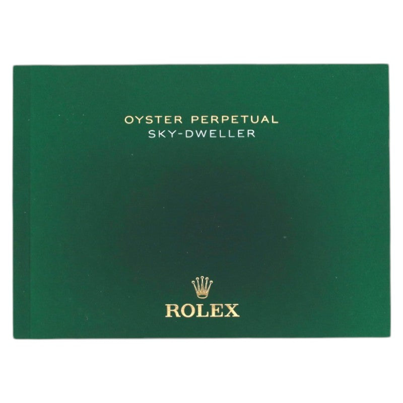 Rolex Instruction Manual Sky-Dweller Spanish