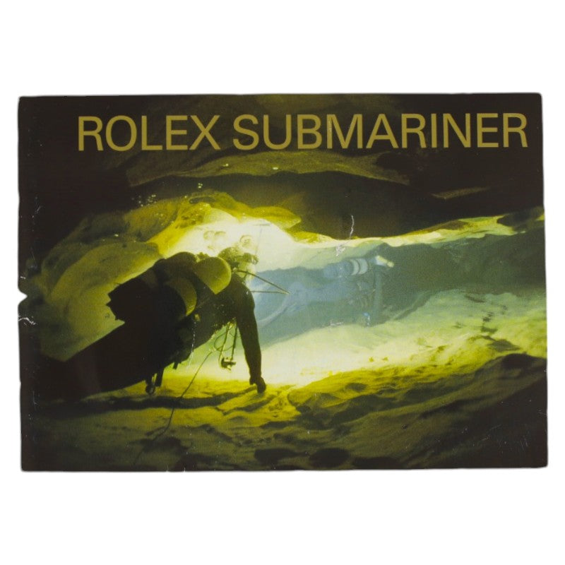 Rolex Instruction Manual Submariner (Vintage)