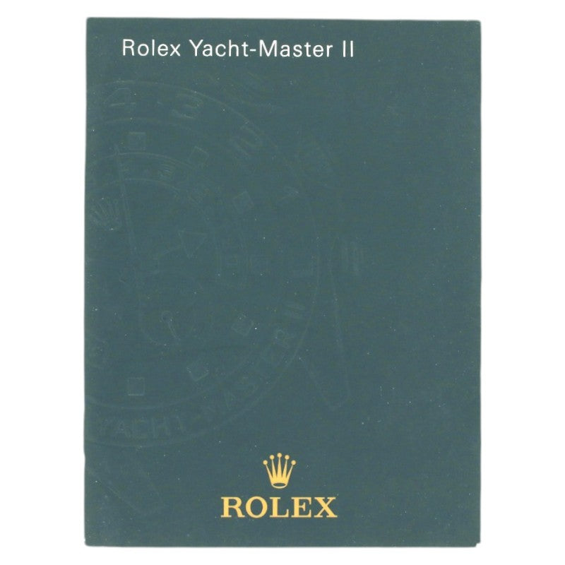 Rolex Instruction Manual Yacht-Master II (Older Version - discontinued)