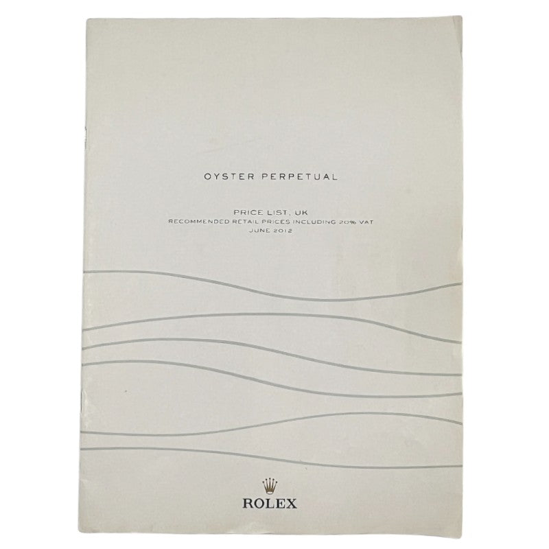 Rolex UK Price List June 2012