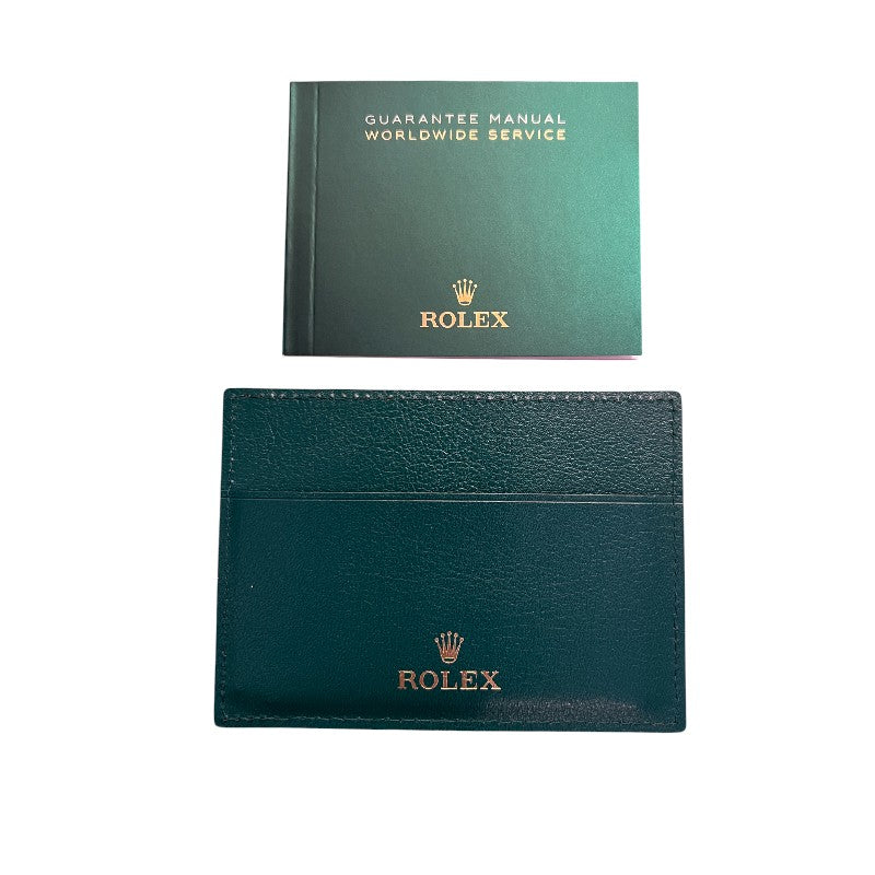 Rolex Warranty Card Holder & Worldwide Service Guarantee Manual New Style