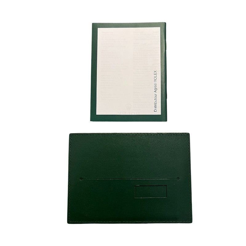 Rolex Warranty Card Holder & Manuel De Garantie Service Mondial Ref 563.81