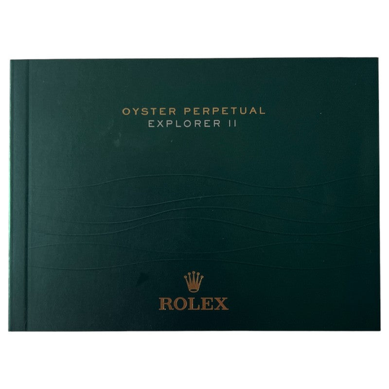 Rolex Instruction Manual Explorer II (Previous Version - discontinued)