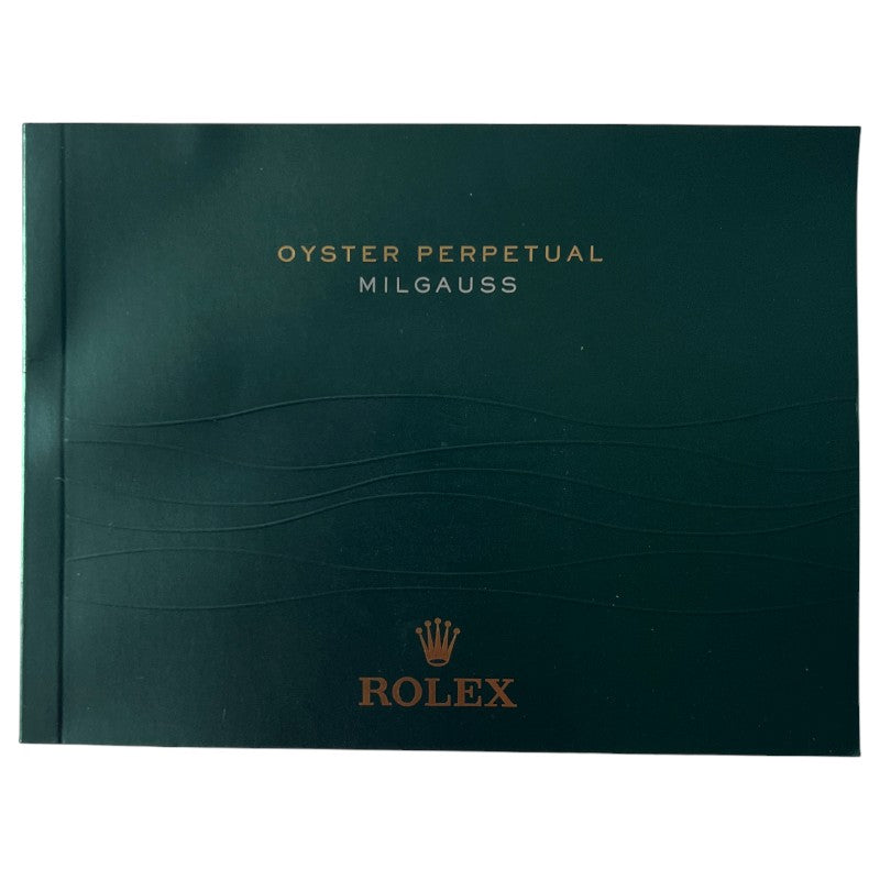 Rolex Instruction Manual Milgauss (Previous Version - discontinued)