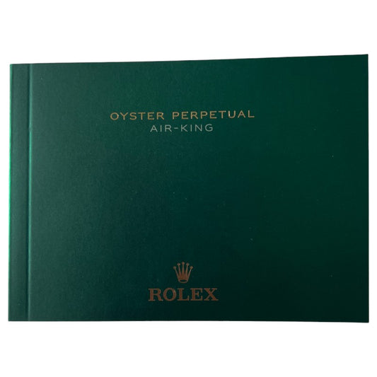 Rolex Instruction Manual Air-King