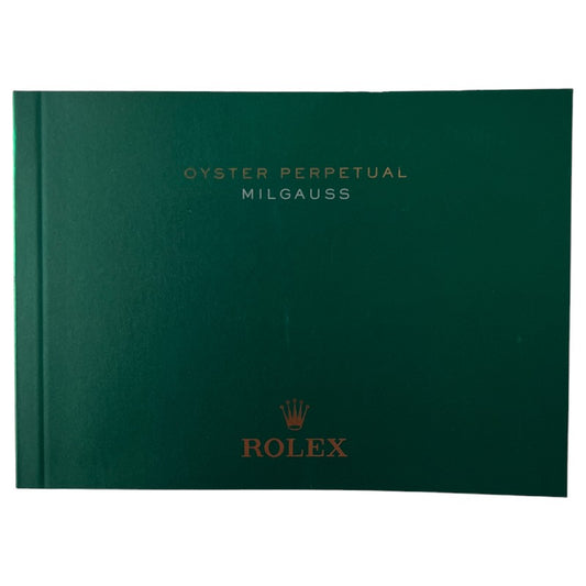 Rolex Instruction Manual Milgauss