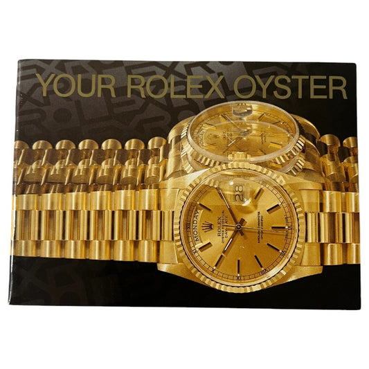 Your Rolex Oyster Booklet Manual English ref: 579.52 1994-1998