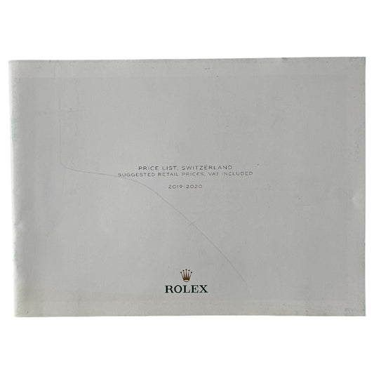 Rolex UK Price List 2019-2020