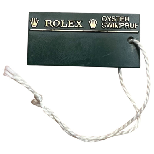 Rolex Green Model Swing Tag Oyster Swimpruf