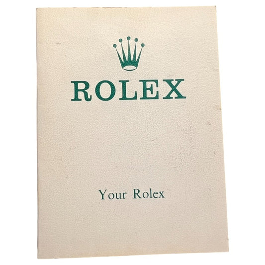 Vintage Rolex 'Your Rolex' Booklet 579.02 1973