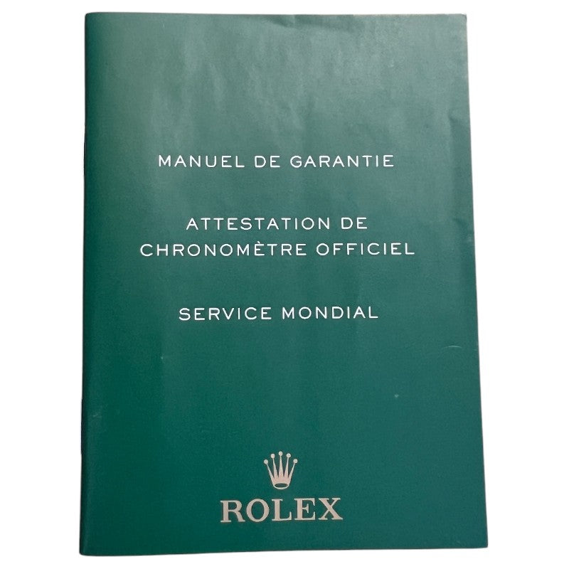 Rolex Manuel de Garantie Translation Booklet Manual 563.81 – Watch Bits