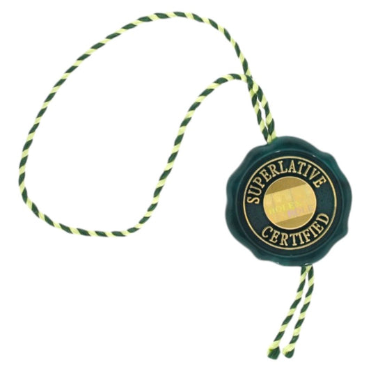 Rolex Green Warranty Swing Tag
