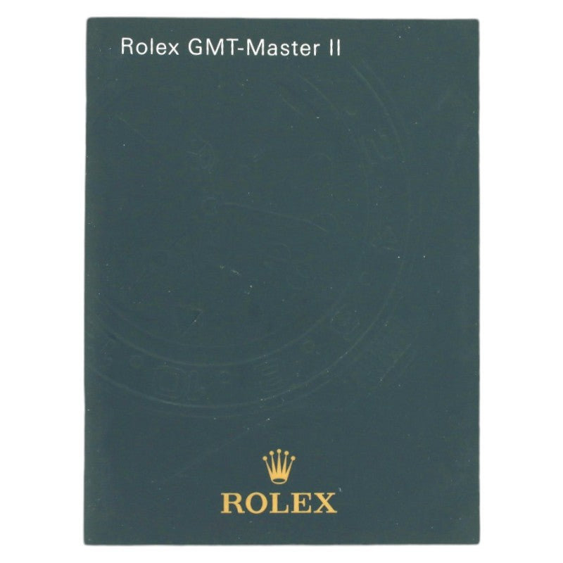 Rolex Instruction Manual GMT-Master II (Older Version - discontinued)