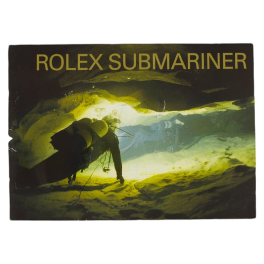 Rolex Instruction Manual Submariner (Vintage)