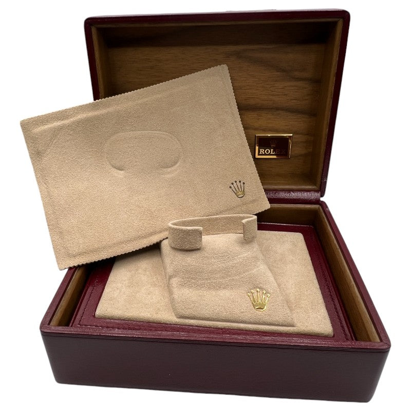 Rolex Vintage Watch Box Brown Leather With Notebook 72.00.01