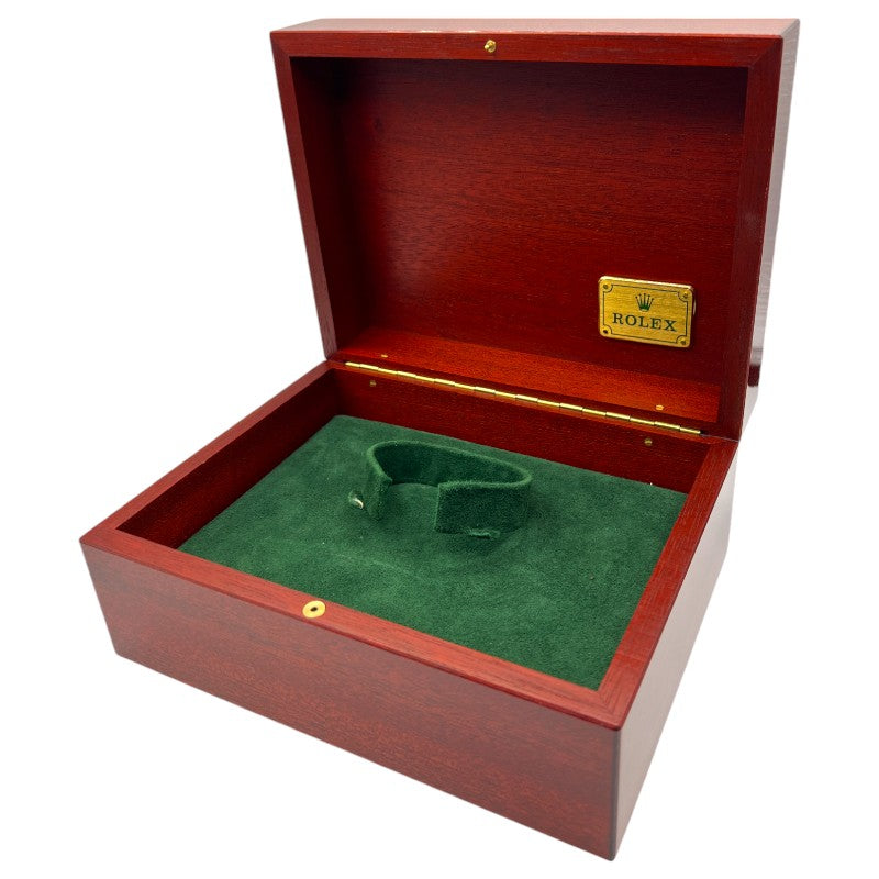 Rolex Vintage Watch Box Brown Wood 81.00.09