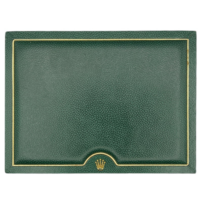 Rolex Vintage Watch Box Green Leather 70.00.01