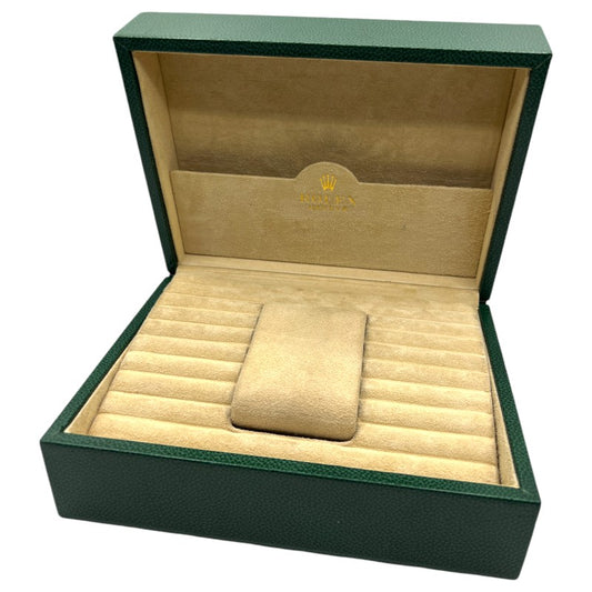 Rolex Vintage Watch Box Green Leather 70.00.01