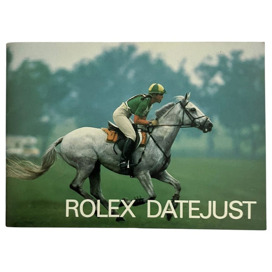 Rolex Instruction Manual Datejust (Vintage)